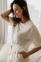 Vilja Linen SS Tee / Bright White