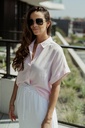 Viva HW Ankle Skirt / Snow White