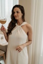 SC/ Halterneck Dress / Beige
