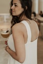 SC/ Halterneck Dress / Beige