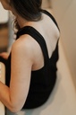 SC/ Halterneck Dress / Black