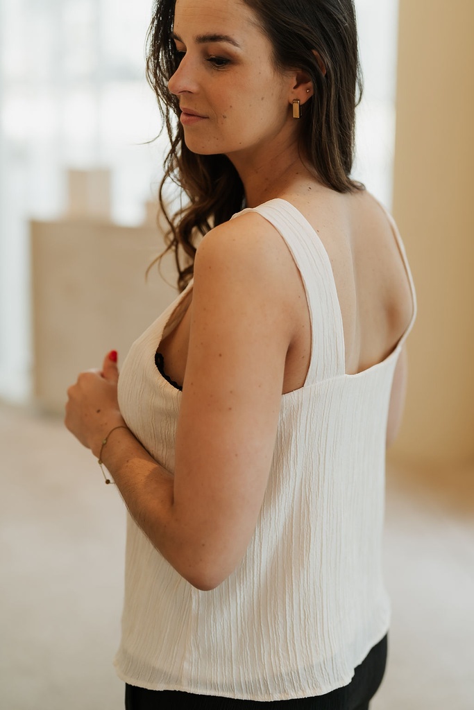SC/ Halterneck Top / Beige