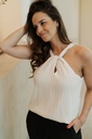 SC/ Halterneck Top / Beige