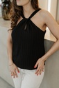 SC/ Halterneck Top / Black