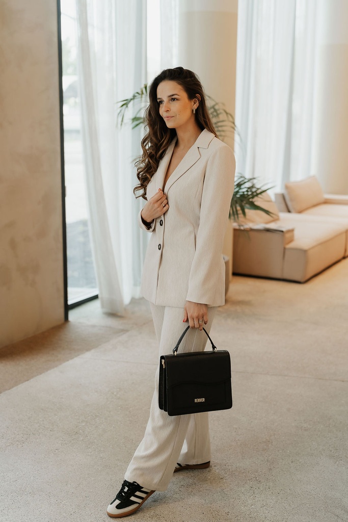 SC/ Tailored Blazer / Beige