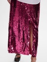 Omina HW Ankle Sequins Skirt / Phlox Pink