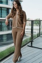 June Ankle Knit Pant Tigers Eye