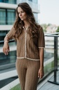 June Ankle Knit Pant Tigers Eye