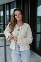 Treala LS Knit Cardigan Birch