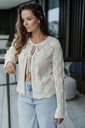 Treala LS Knit Cardigan Birch