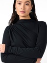 Emmi LS Jersey Top Black