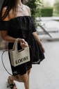 Fran Dress Broderie Black