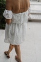 Fran Dress Broderie White