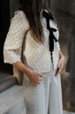Egsa 3/4 Knit Cardigan Birch