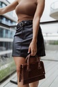 Fibi Skirt PU Black