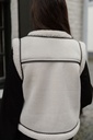 SC Gilet Lammy Beige Black