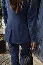 SC Tailored Pants Striped Blue