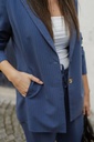 SC/ Tailored Blazer Striped Blue