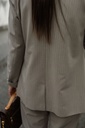 SC/ Tailored Blazer Striped Sand