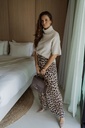 Bene Pants Satin Leopard TU.
