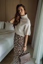 Bene Pants Satin Leopard TU.