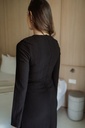 Fusion Long Dress Black