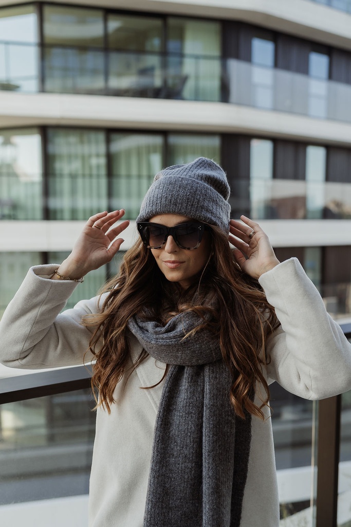 Maline Scarf Grey