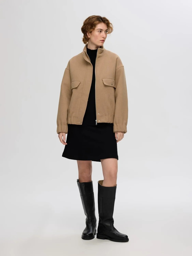 Selma Bomber Jacket Camel