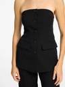 Eli Bustier Top Black