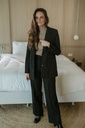 Eli-Rita Relaxed Blazer Black/Silver