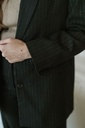 Eli-Rita Relaxed Blazer Black/Silver