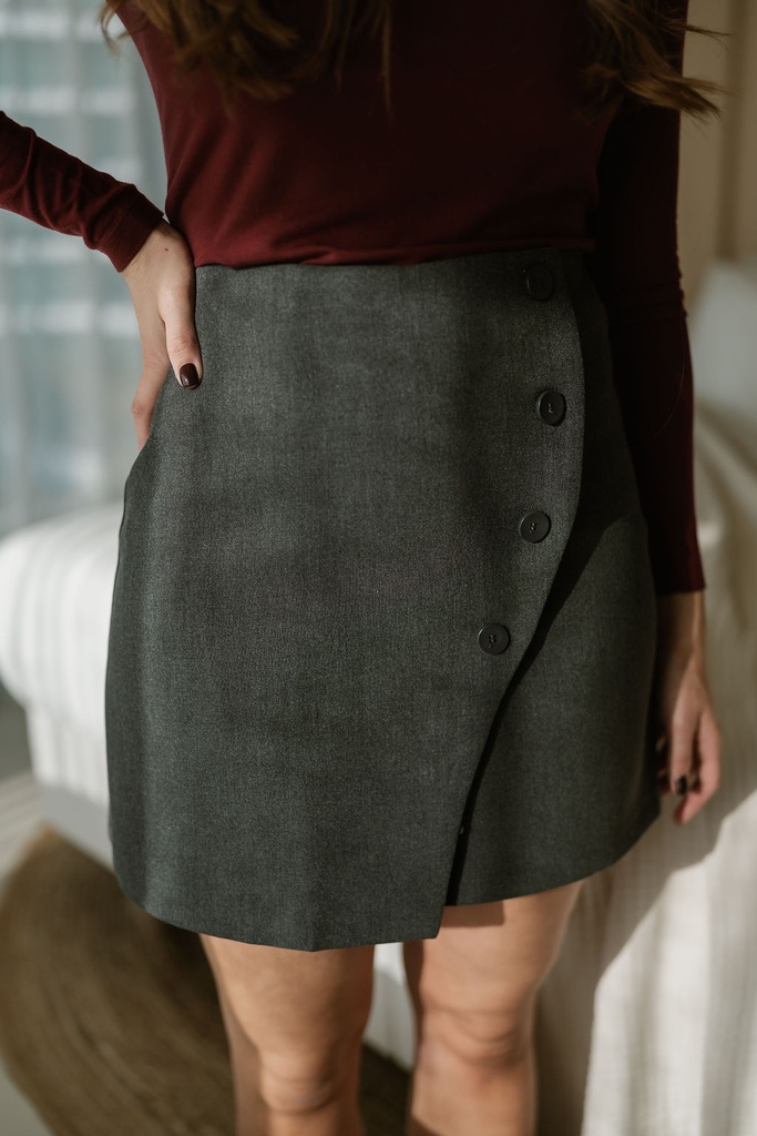 Lorelle Mini Skort Grey