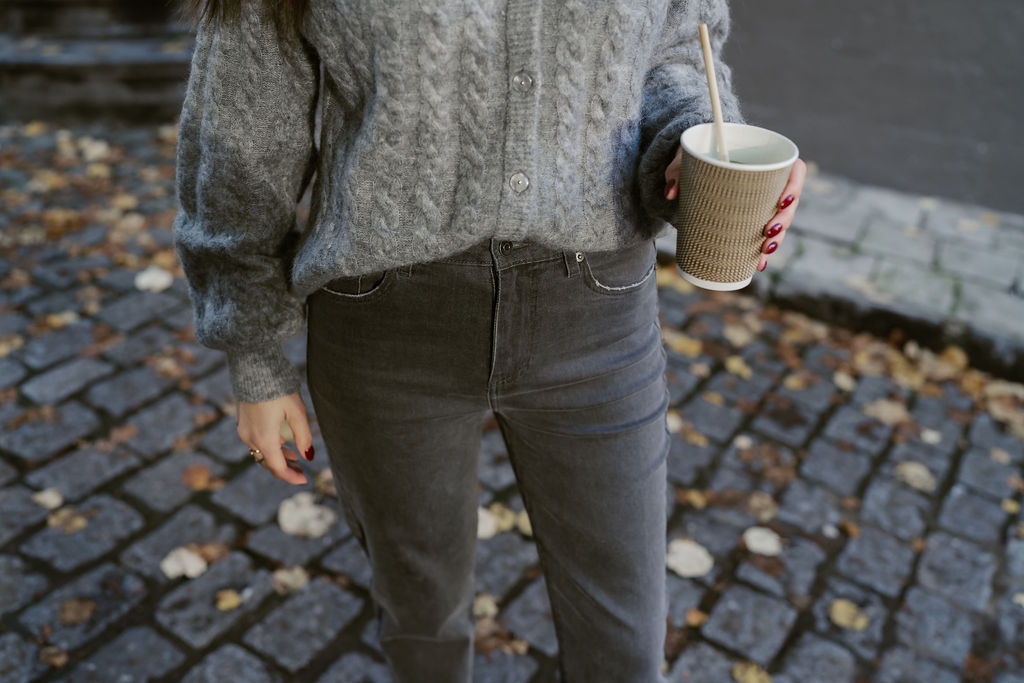 PREORDER SC Mom Jeans Colette Grey Long