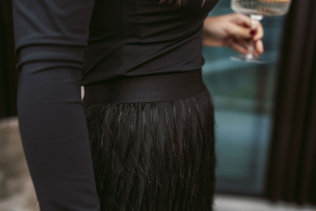 Dia Ankle Skirt Black