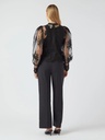 Lisa Lace Top Lining Black