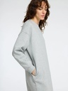 Gia Ankle Dress Light Grey