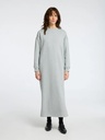 Gia Ankle Dress Light Grey