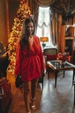 Femke LS Dress Red