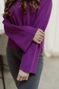 Castor Knit Pullover Wild Aster