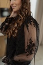 Lisa Lace Top Lining Black