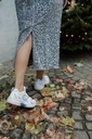Ella Skirt Sequins Silver