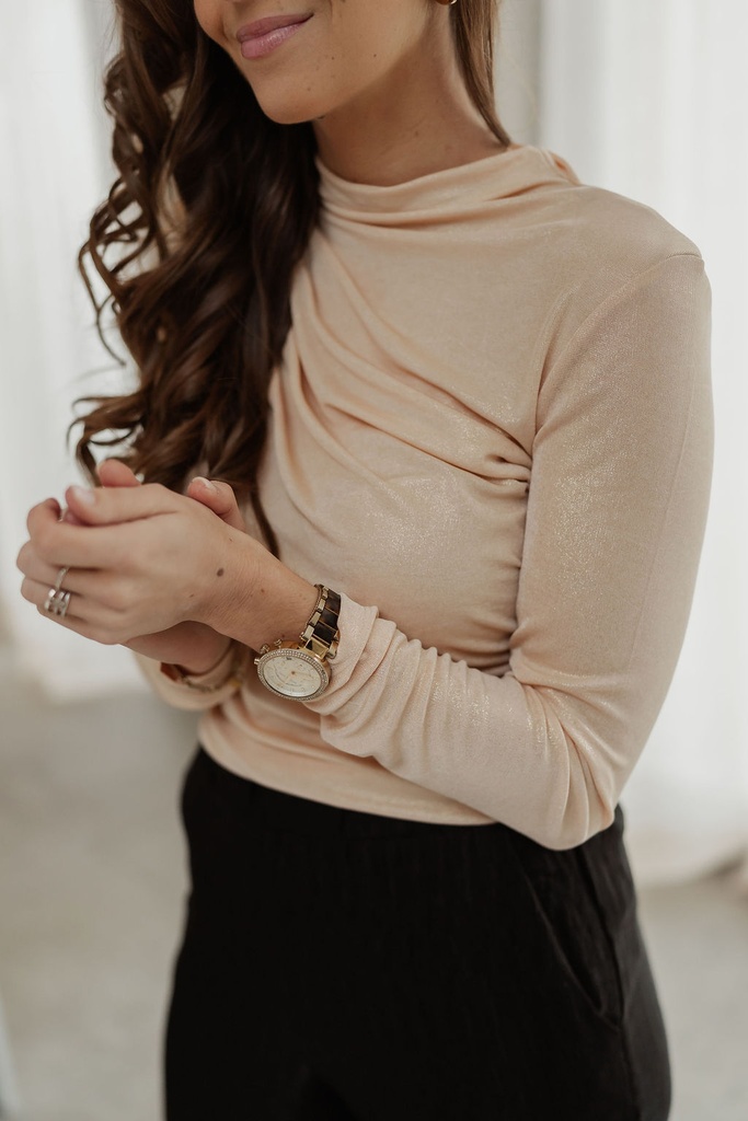Emini LS Jersey Top Gold