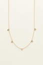 My Necklace Hearts Gold