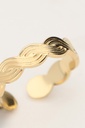 My Ring Onesize Braided Gold