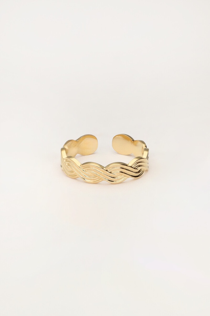 My Ring Onesize Braided Gold