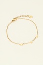 My Bracelet Three Stars Gold