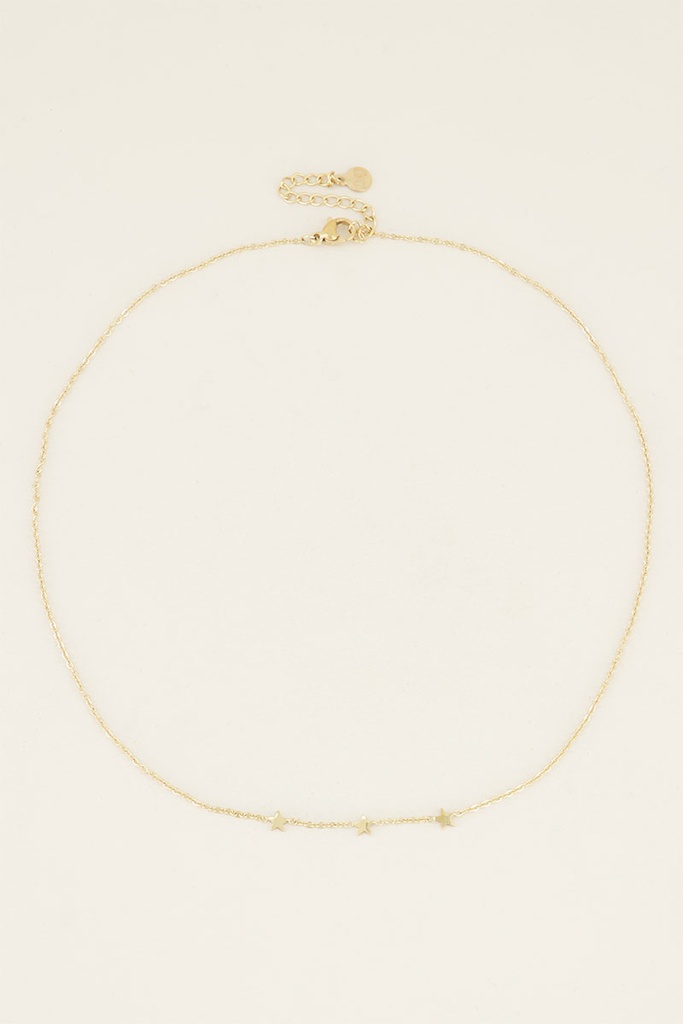 My Necklace Three Stars Gold