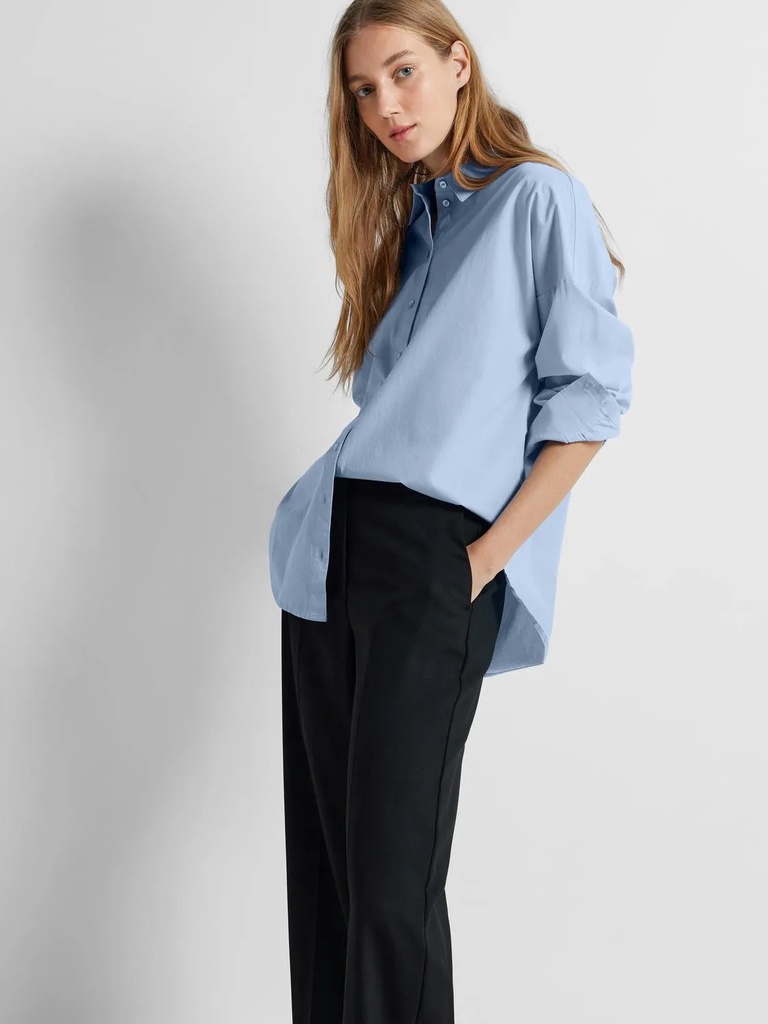 Dina-Sanni Shirt Cashmere Blue