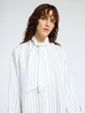 Mairin Stripedshirt Tunic Bright White