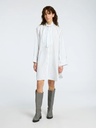 Mairin Stripedshirt Tunic Bright White